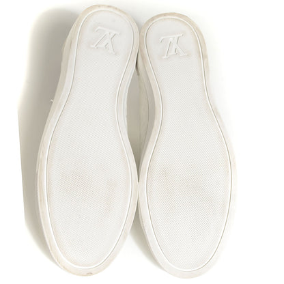 Louis Vuitton Calf Monogram Punchy Sneaker 39.5 8.5 White 5 of 7