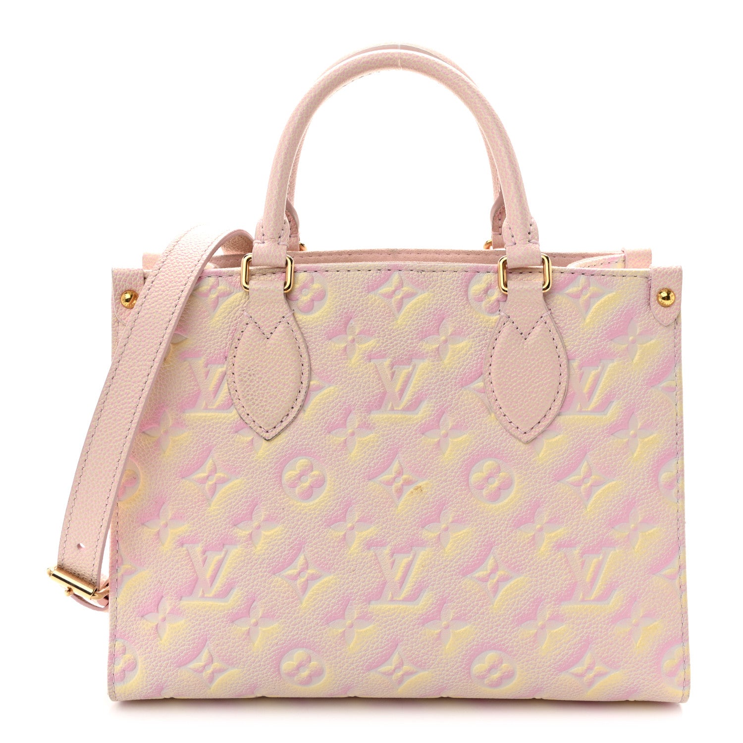 Louis Vuitton Empreinte Monogram Summer Stardust Onthego PM Pink 1 of 9