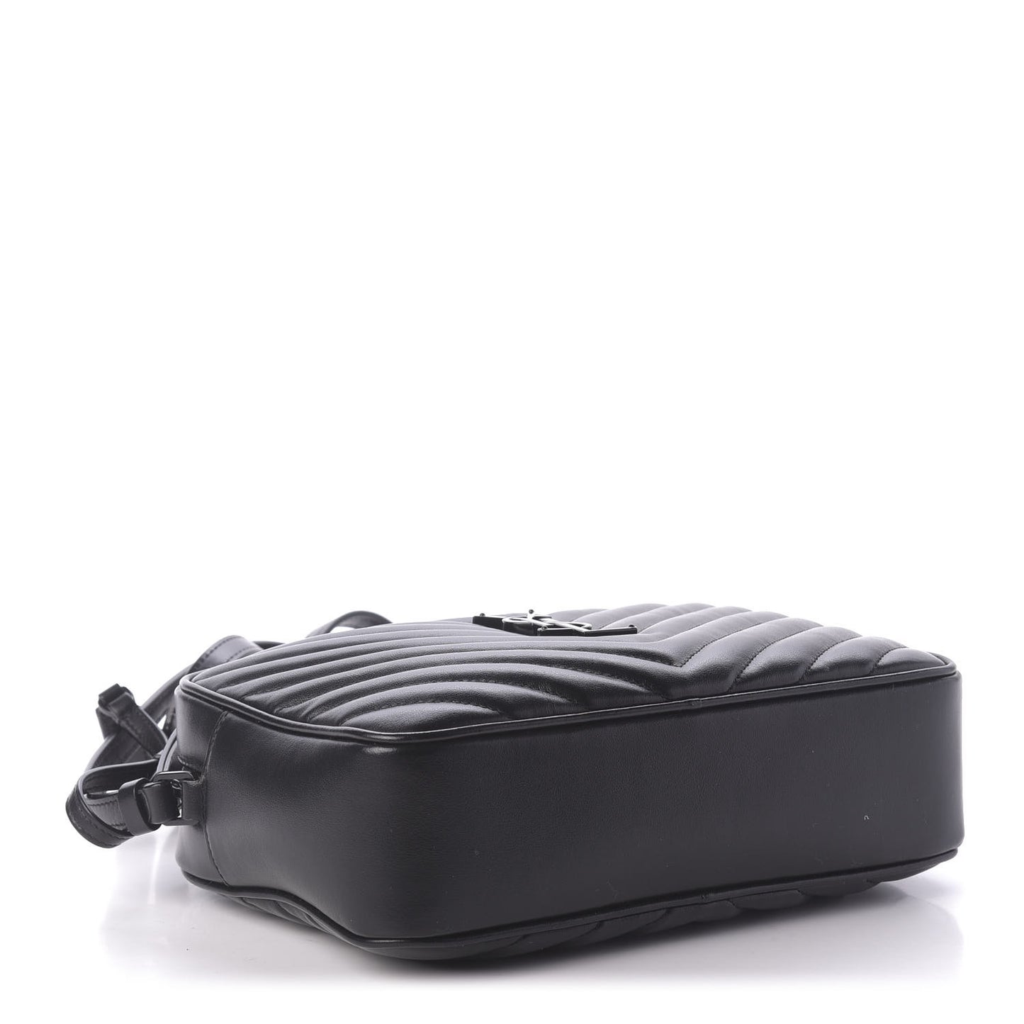 Calfskin Matelasse Monogram Lou Camera Bag Black