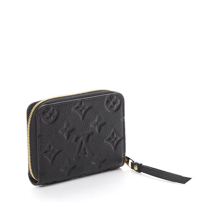 Louis Vuitton Empreinte Zippy Coin Purse Black 2 of 5