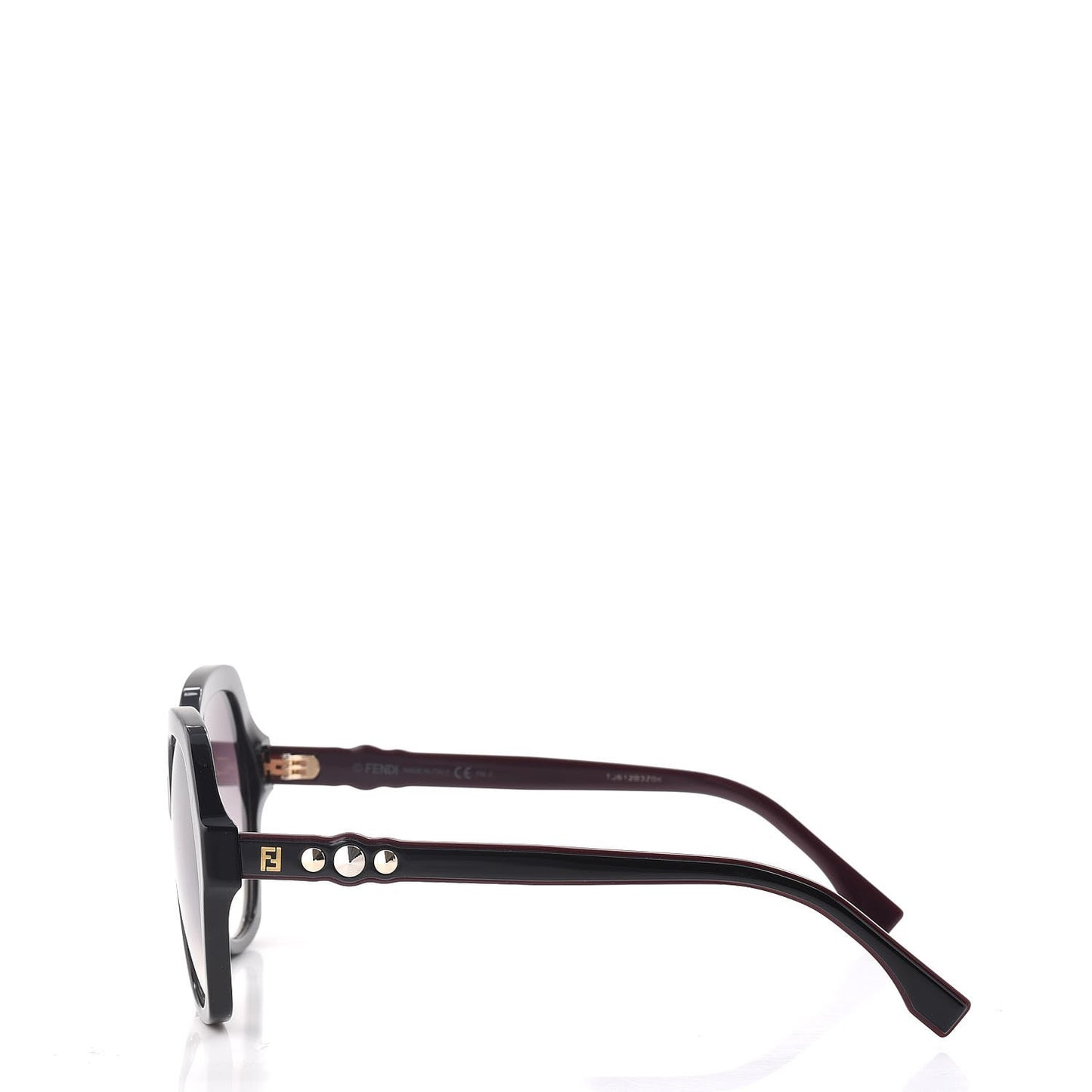 Studded Hexagon Fun Fair Sunglasses FF 0270/S Black Purple