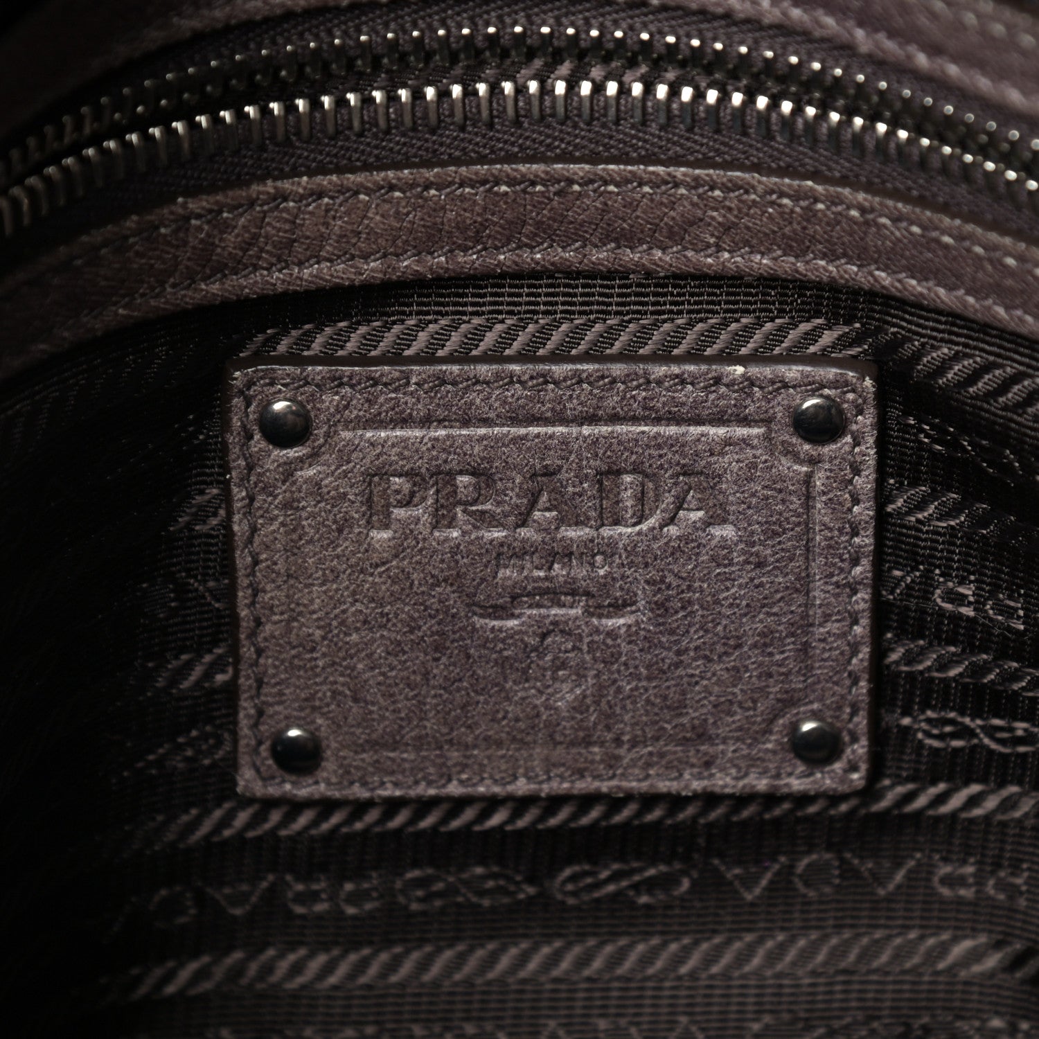 Prada Cervo Antik Tote Fumo 5 of 21