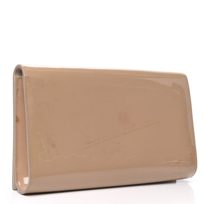 Saint Laurent Patent Calfskin Monogram Large Belle De Jour Clutch Chair 3 of 13