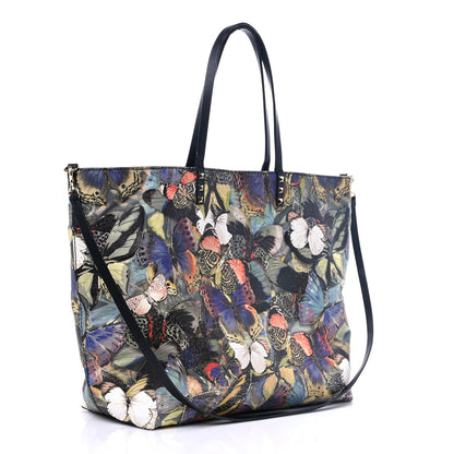 Valentino Garavani Calfskin Camubutterfly Rockstud Crossbody Tote Multicolor 3 of 19
