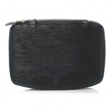 Louis Vuitton Epi Monte Carlo Jewelry Case Box Black 1 of 8