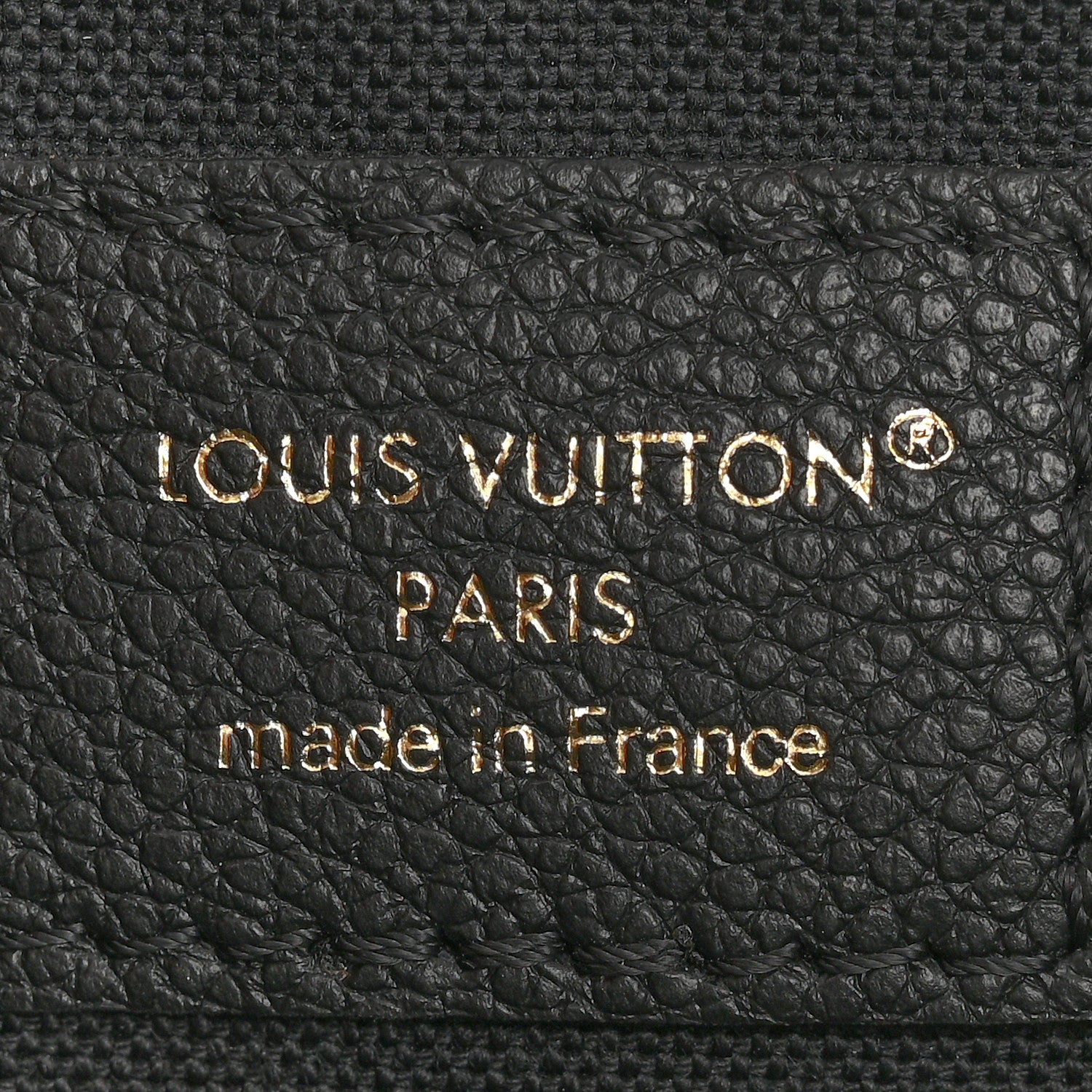 Louis Vuitton Empreinte Monogram Liv Pochette Black 7 of 14