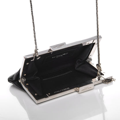 Saint Laurent Lambskin Small Bijoux Bag Black 5 of 7