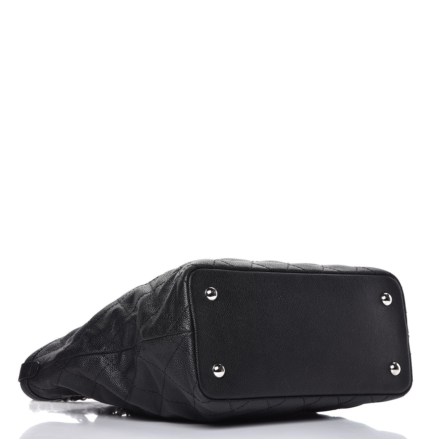 Chanel Grained Calfskin Daily Tote Black 5 of 9