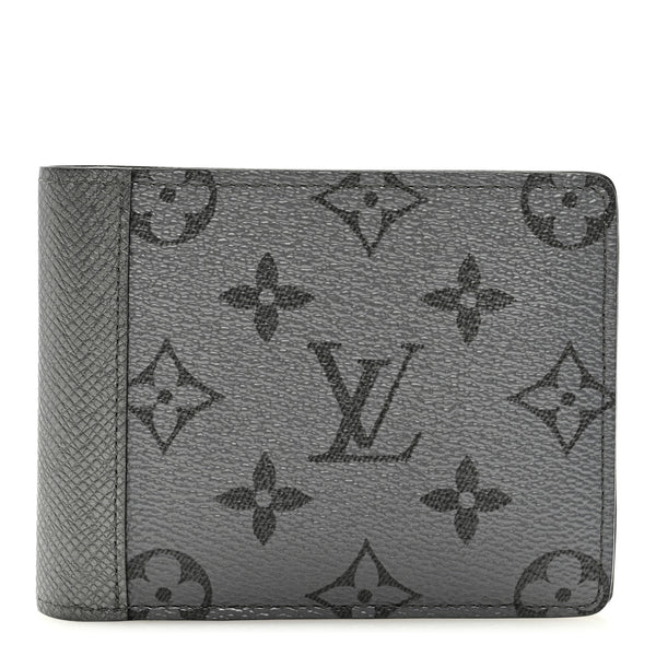 Louis Vuitton Taigarama Multiple Wallet Gunmetal 1476171