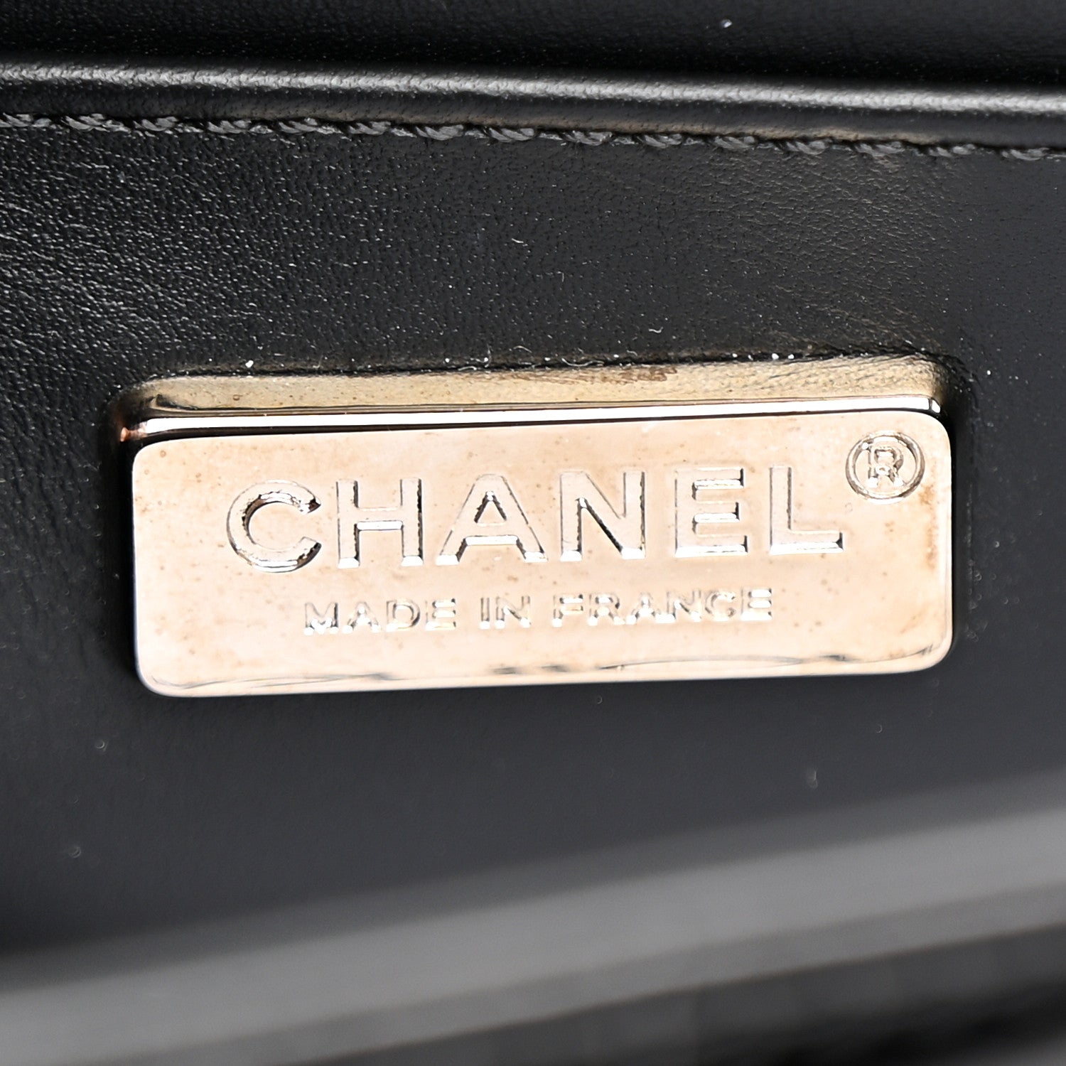 Chanel Shiny Alligator Mini Rectangular Flap Black 6 of 11