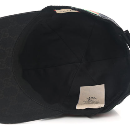 Gucci Monogram Web Baseball Hat S Black 6 of 8