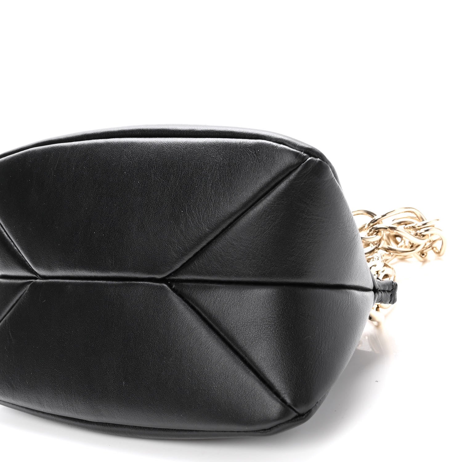 Chloe Shiny Calfskin Mini Juana Shoulder Bag Black 10 of 10