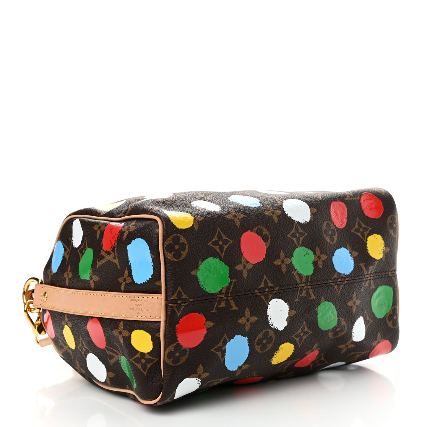 LV X YK Monogram Speedy Bandouliere 25 Multicolor