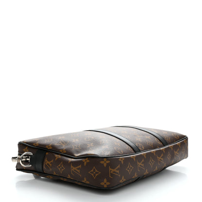 Louis Vuitton Monogram Macassar Porte-Documents Voyage PM 4 of 9