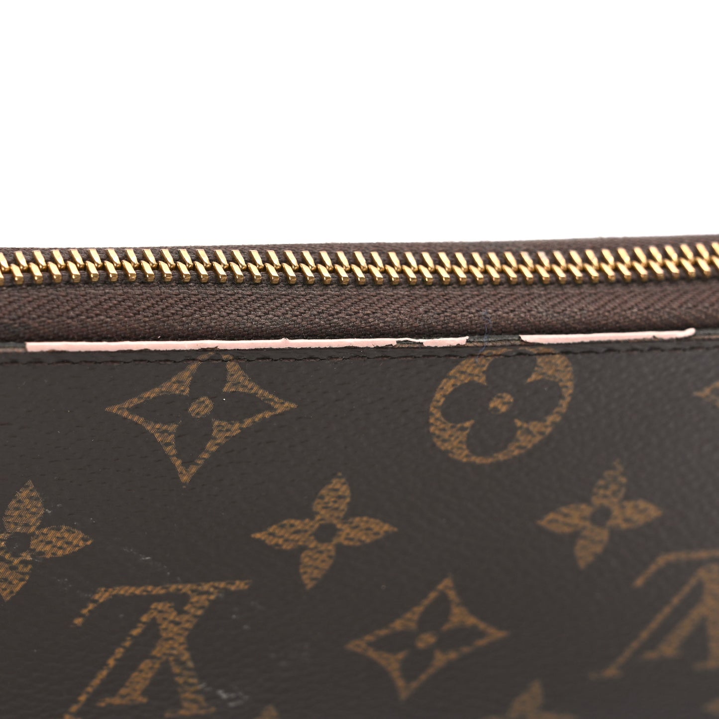 Monogram Bloom Flower Clemence Wallet Fuchsia
