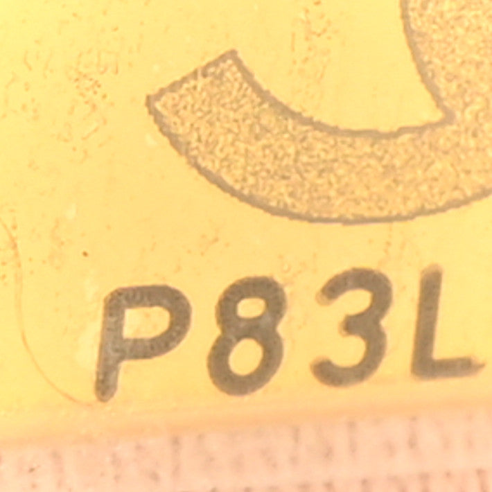 Iridescent Calfskin Quilted Chanel 22 Golden White