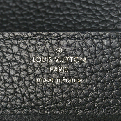 Louis Vuitton Taurillon Embellished Flower Handle Capucines Mini Black 6 of 9