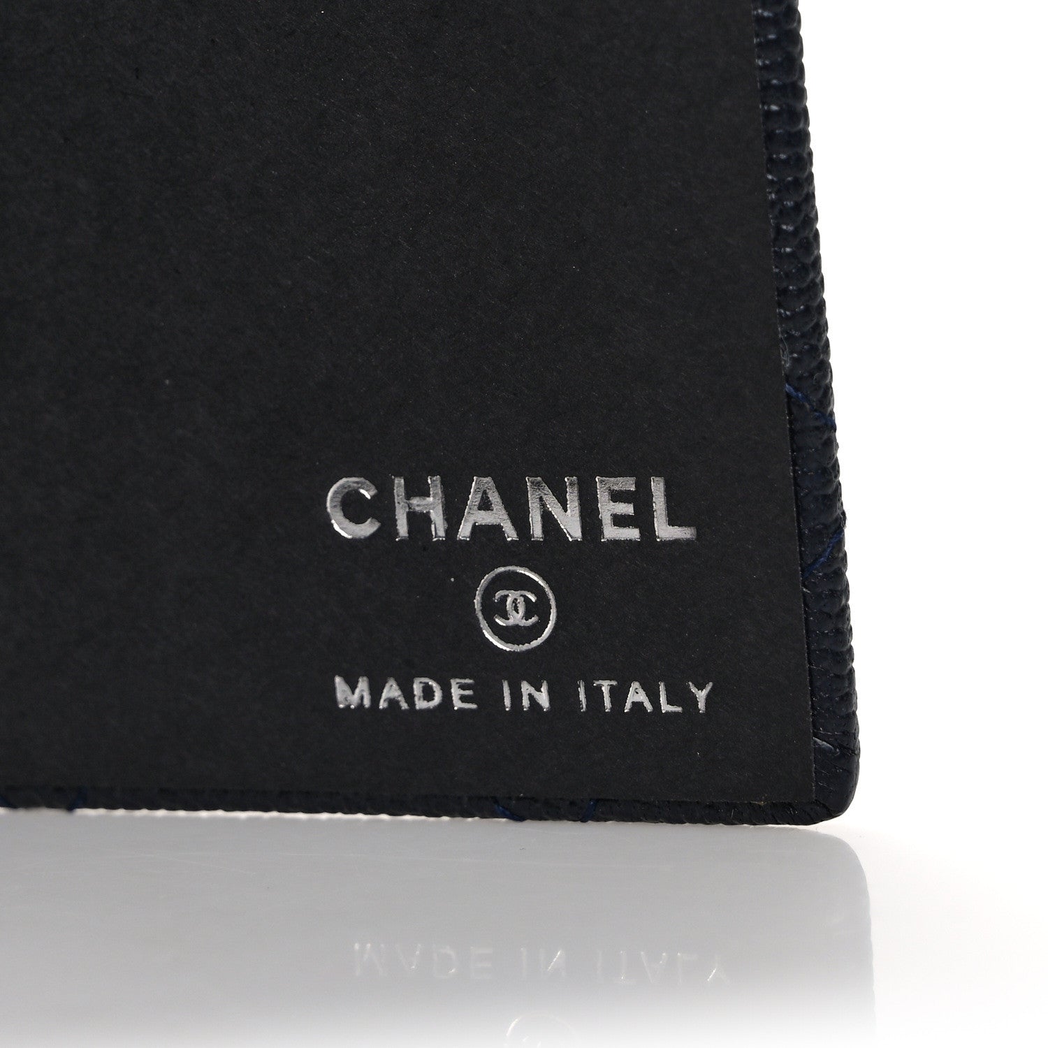 Chanel Caviar Quilted Notebook Navy Blue 6 of 7