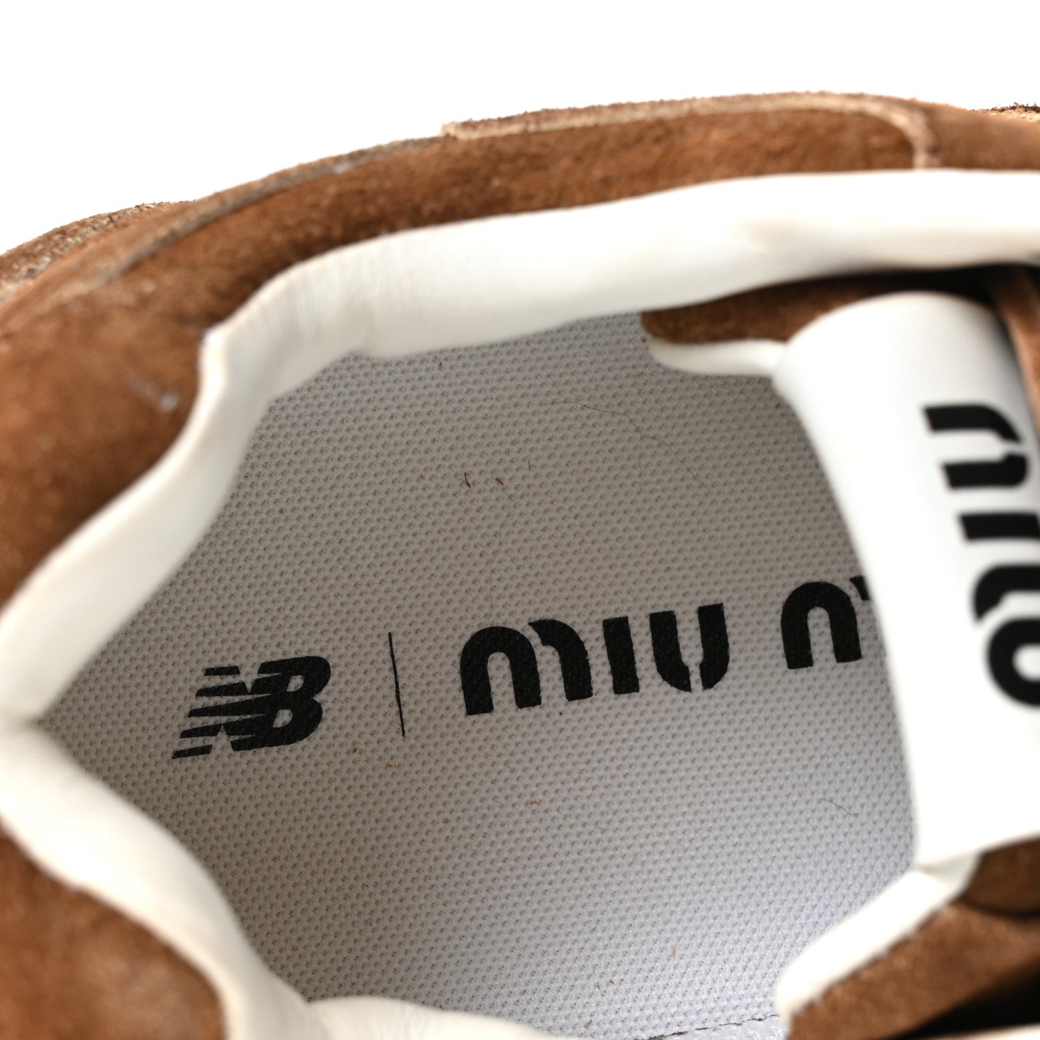 Miu Miu X NEW BALANCE Suede 530 SL Sneakers 37.5 Cinnamon 8 of 9