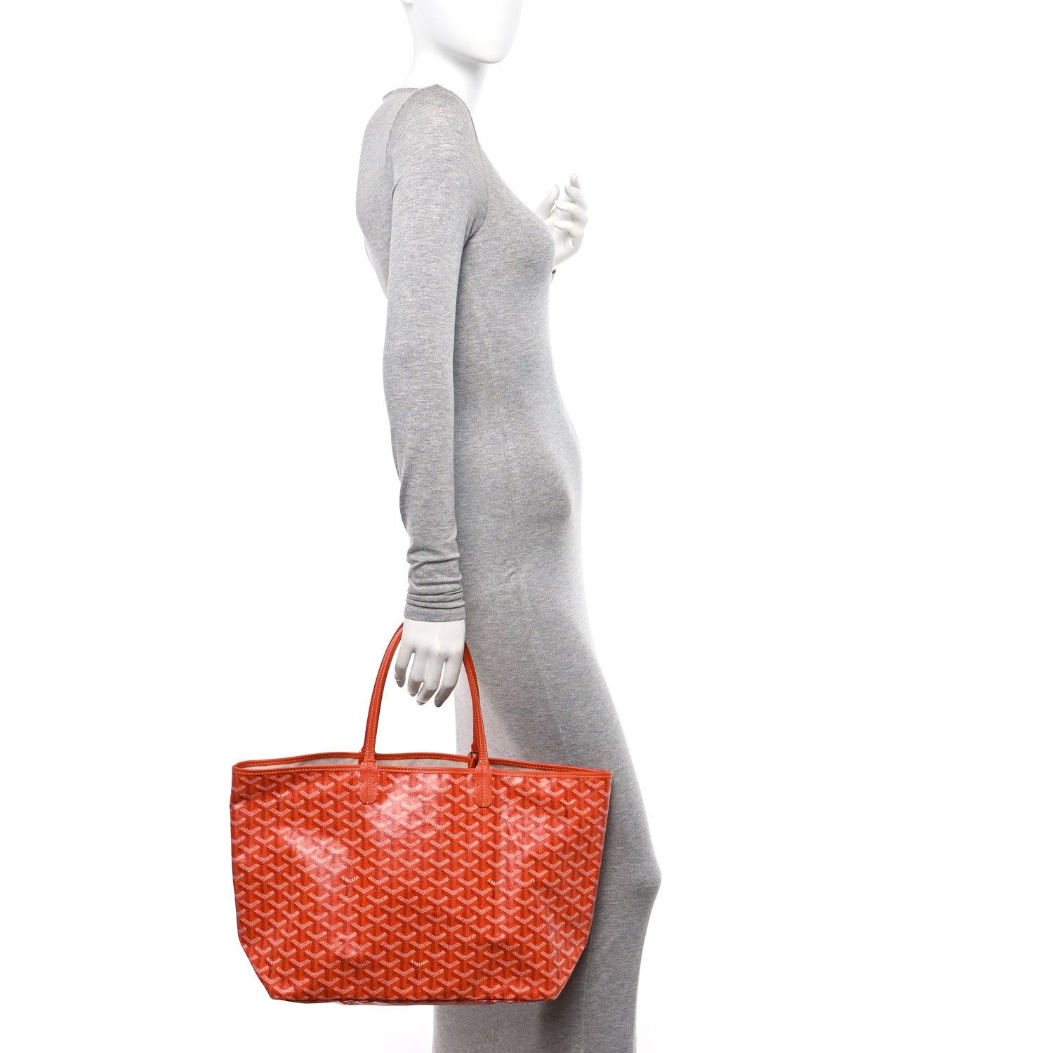 Goyard Goyardine Saint Louis PM Orange 2 of 11