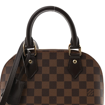 Louis Vuitton Damier Ebene Alma BB 7 of 10