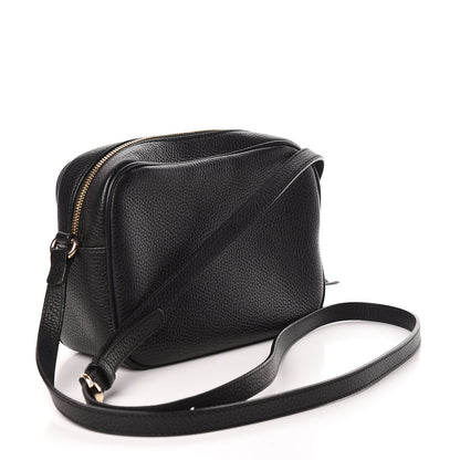 Gucci Pebbled Calfskin Small Soho Disco Bag Black 3 of 12