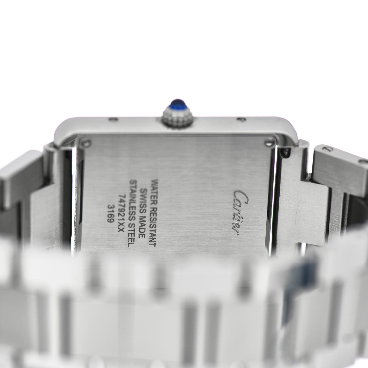 Cartier Stainless Steel 27mm Tank Solo Quartz Watch 4 of 5