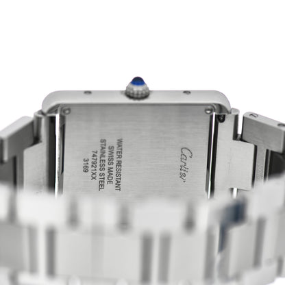 Cartier Stainless Steel 27mm Tank Solo Quartz Watch 4 of 5