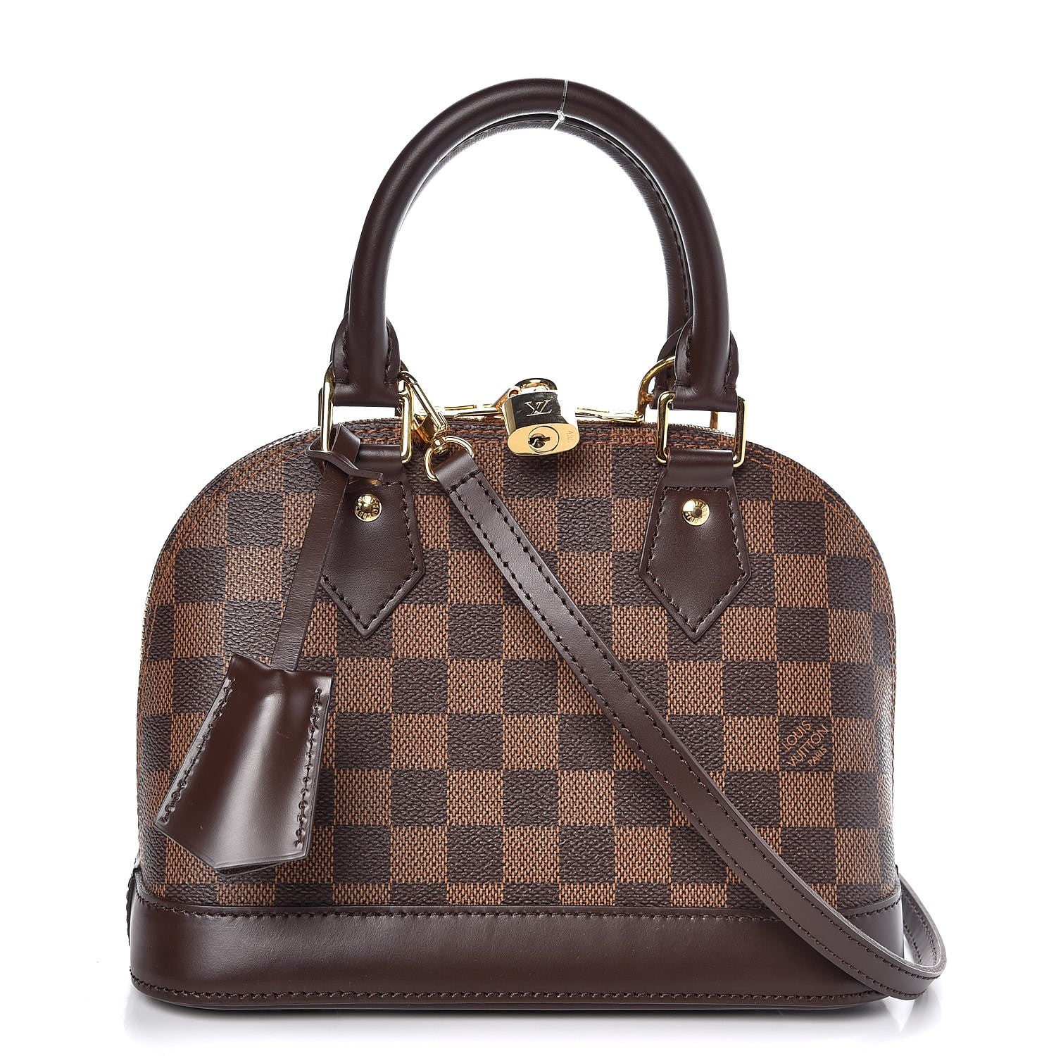 Louis Vuitton Damier Ebene Alma BB 1 of 8