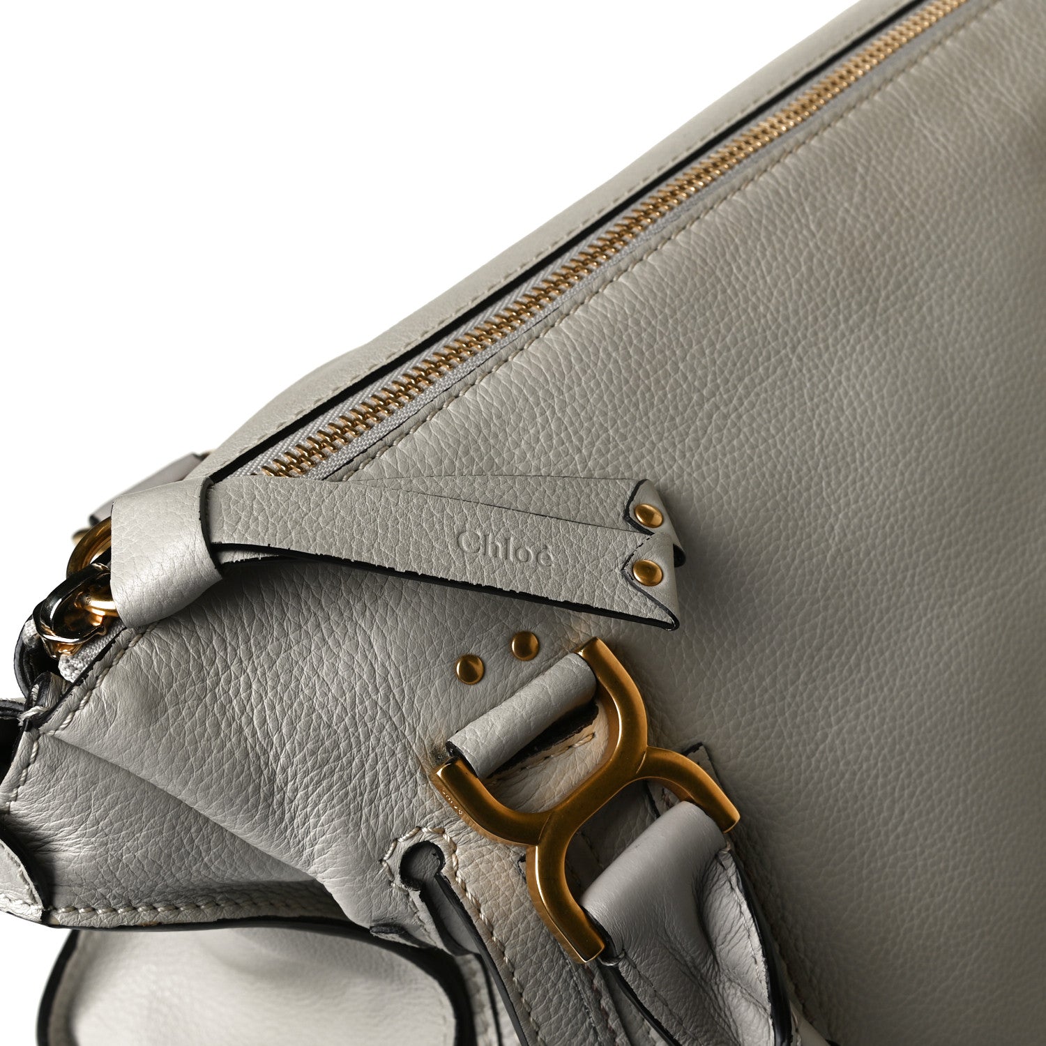 Chloe Calfskin Large Marcie Satchel Dove 38 of 38