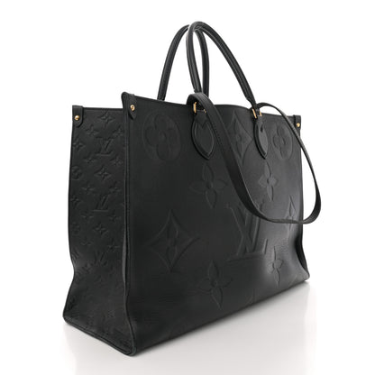Louis Vuitton Empreinte Monogram Giant Onthego GM Black 3 of 15