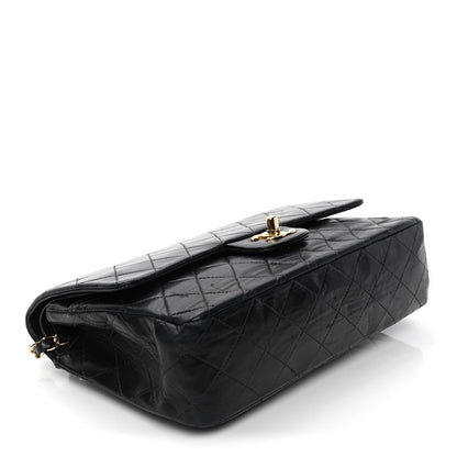 Chanel Lambskin Quilted Medium Double Flap Black 4 of 6