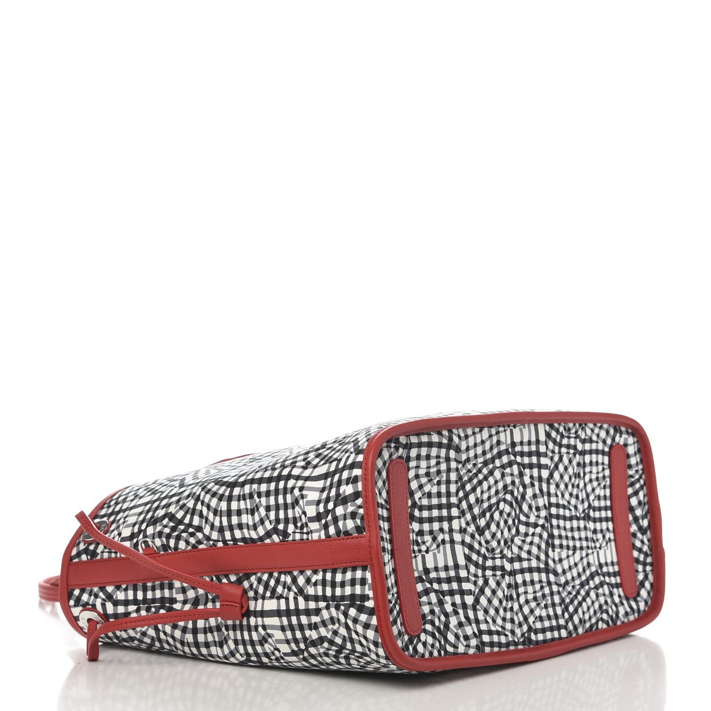 Visetos Medium Liz Reversible Shopper Tote Black Red