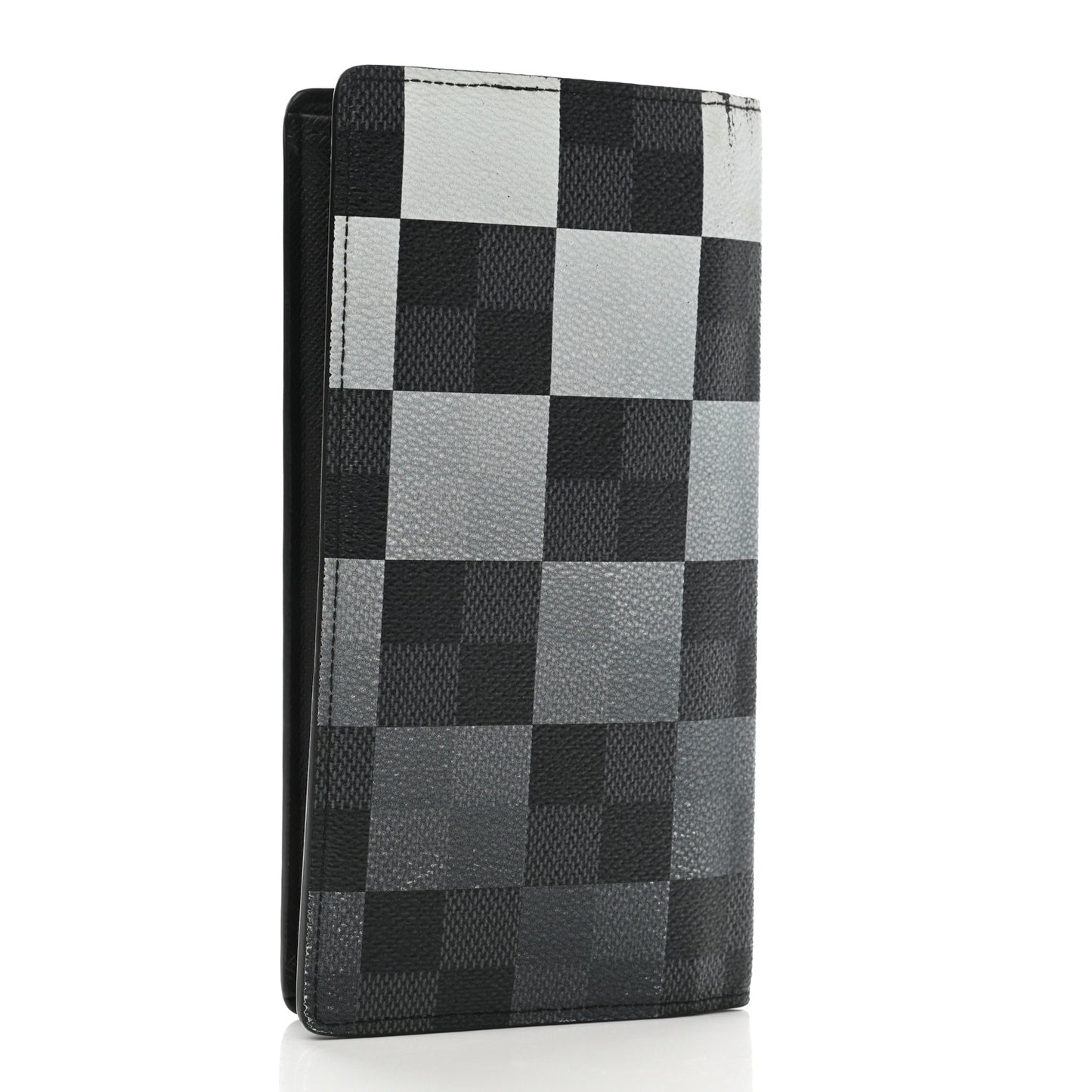 Damier Graphite Giant Brazza Wallet White