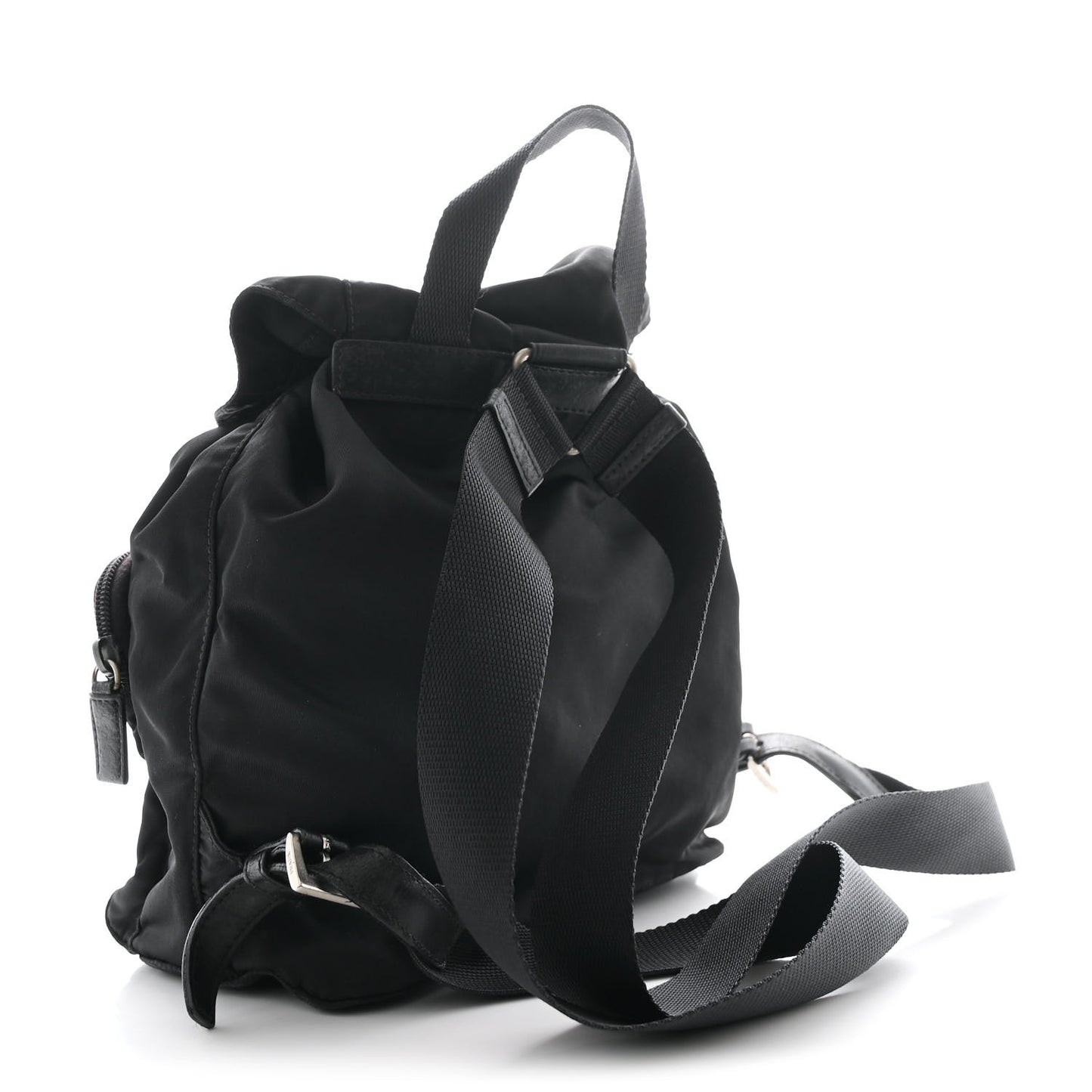 Tessuto Nylon Vela Small Backpack Black