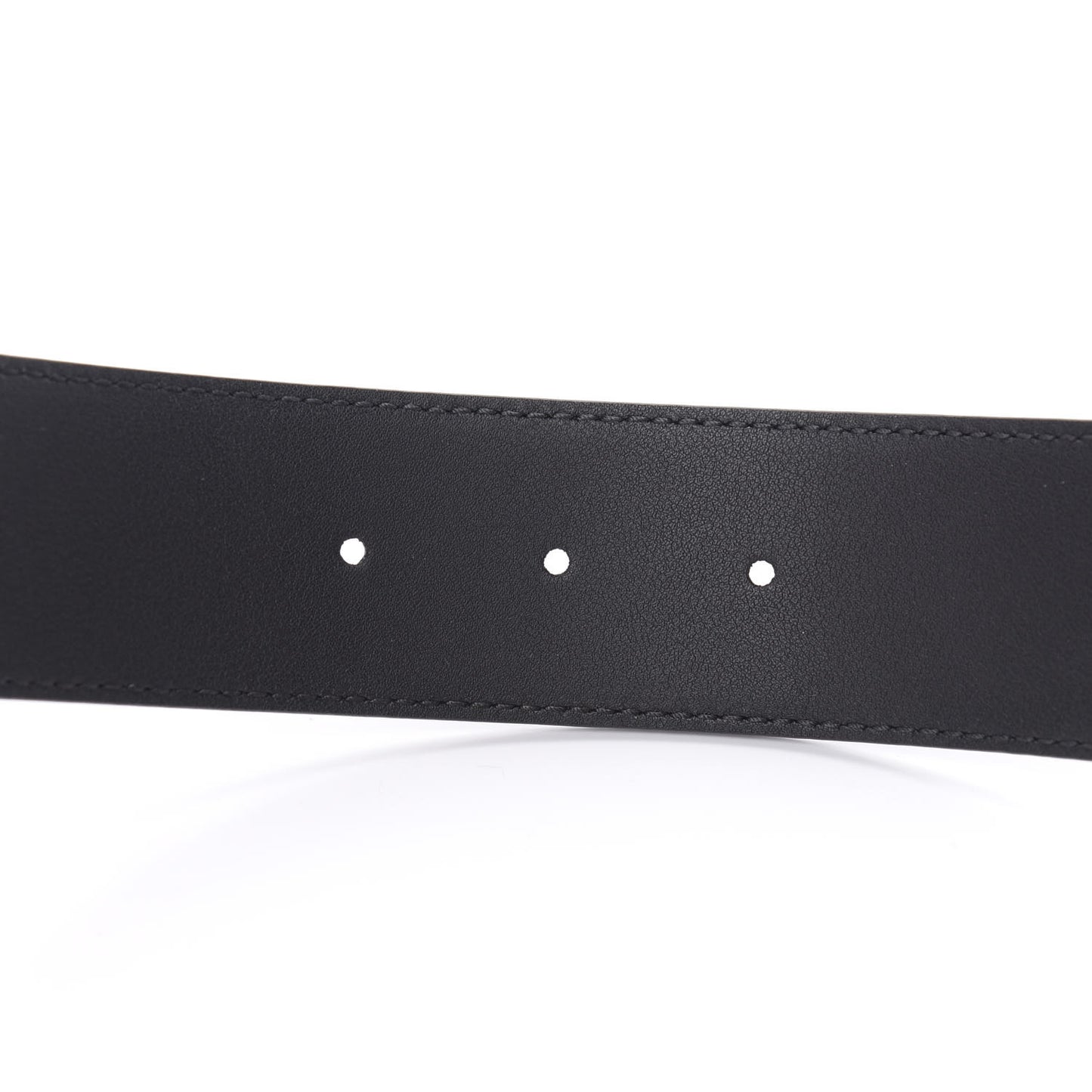 Moon Calfskin Torchon Double G 40mm Belt 85 34 Black
