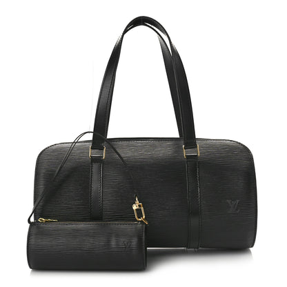 Louis Vuitton Epi Soufflot Black 2 of 9