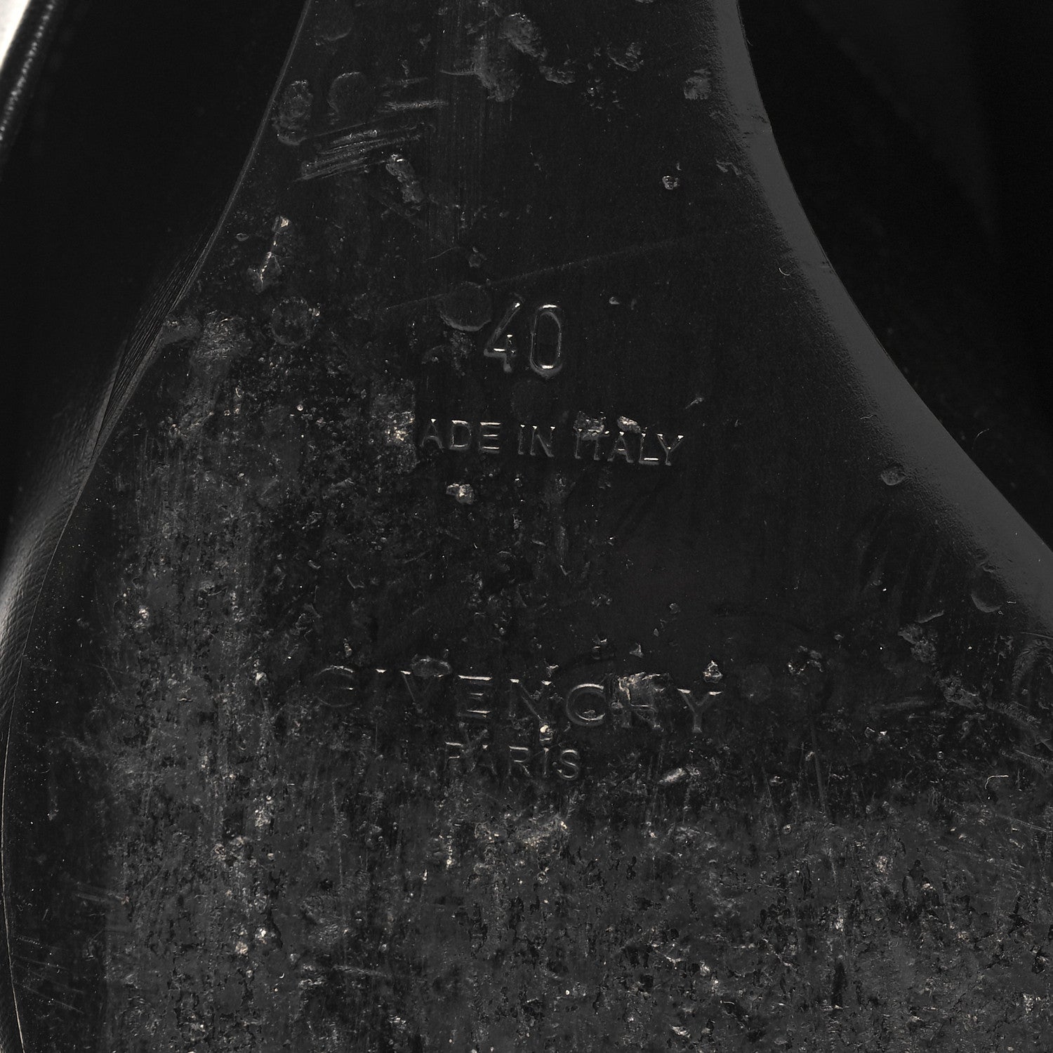 Givenchy Calfskin Shark Lock Pant Boots 40 Black 8 of 9