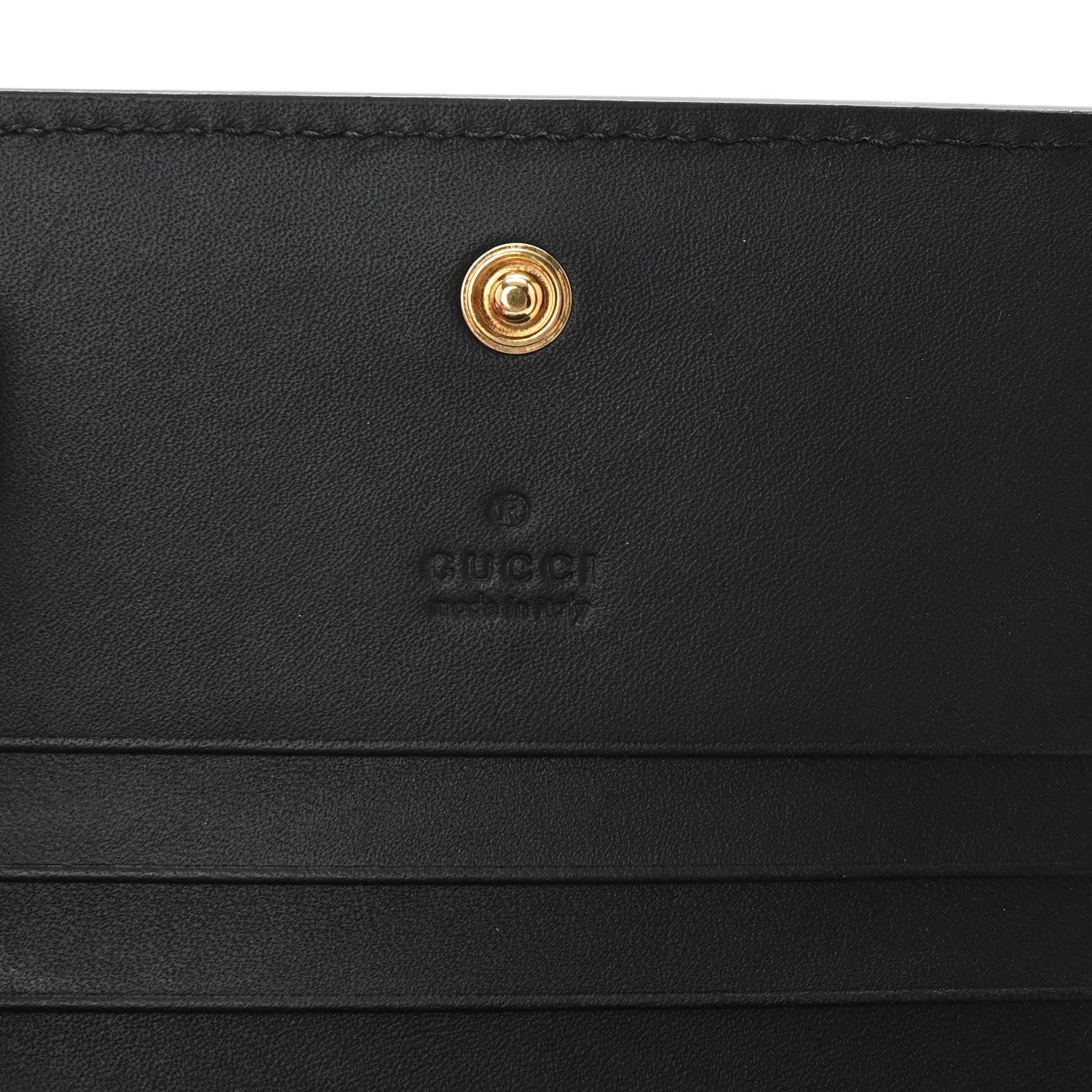Gucci GG Supreme Monogram Bee Print Card Case 6 of 8