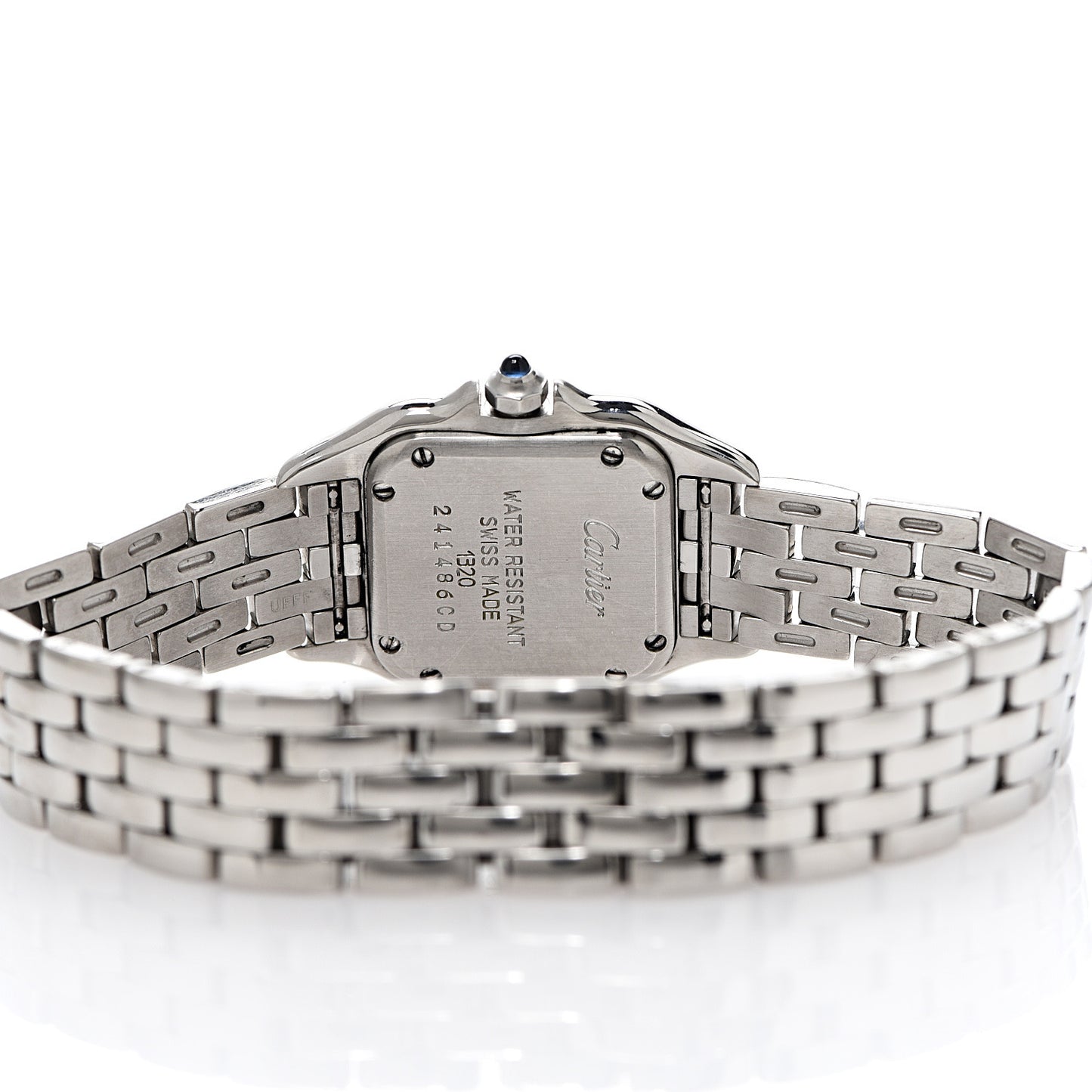Stainless Steel 22mm Panthere Quartz Watch
