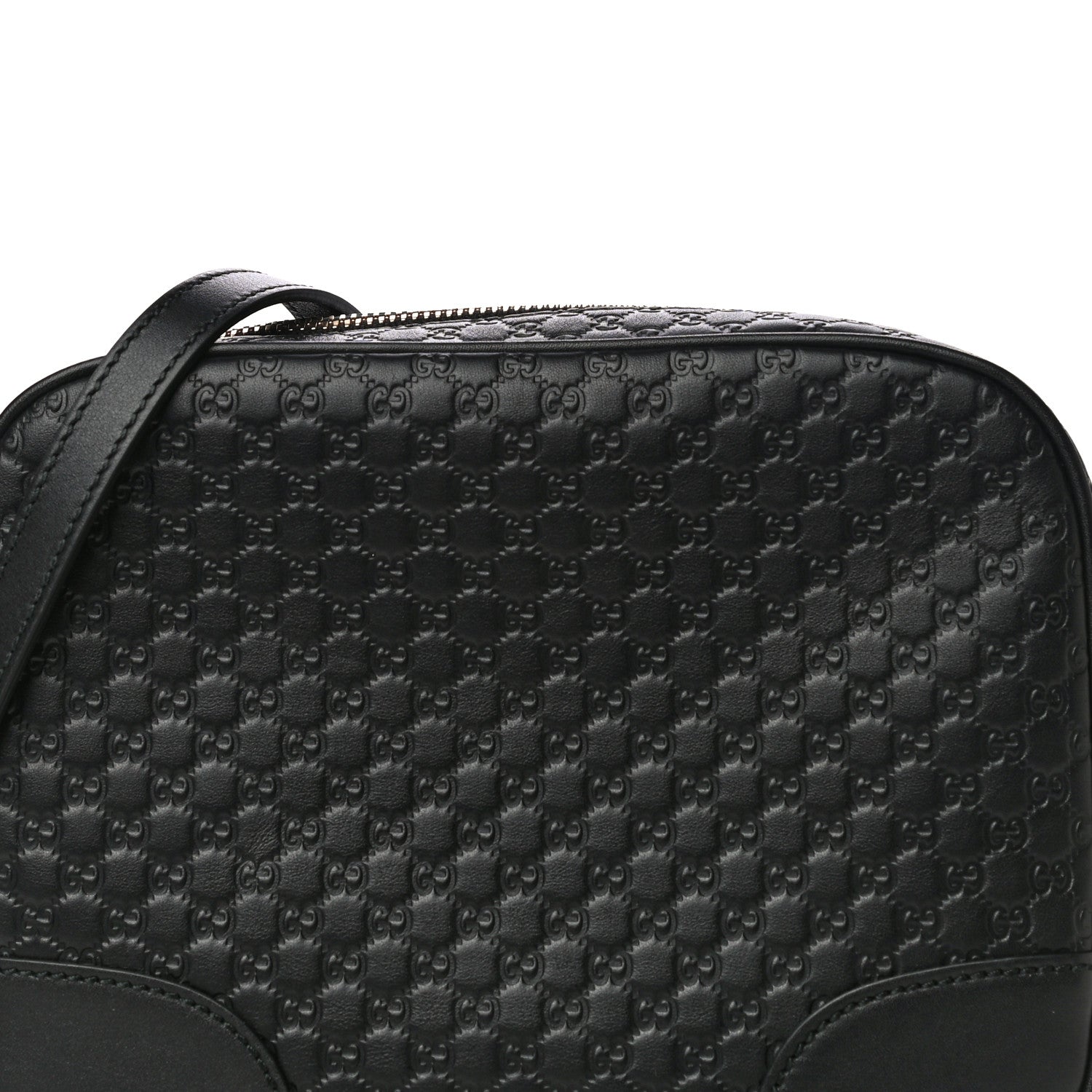 Gucci Microguccissima Mini Bree Messenger Bag Black 7 of 11