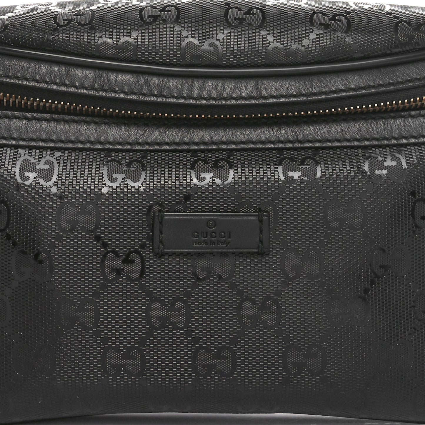 Imprime Monogram Belt Bag Black