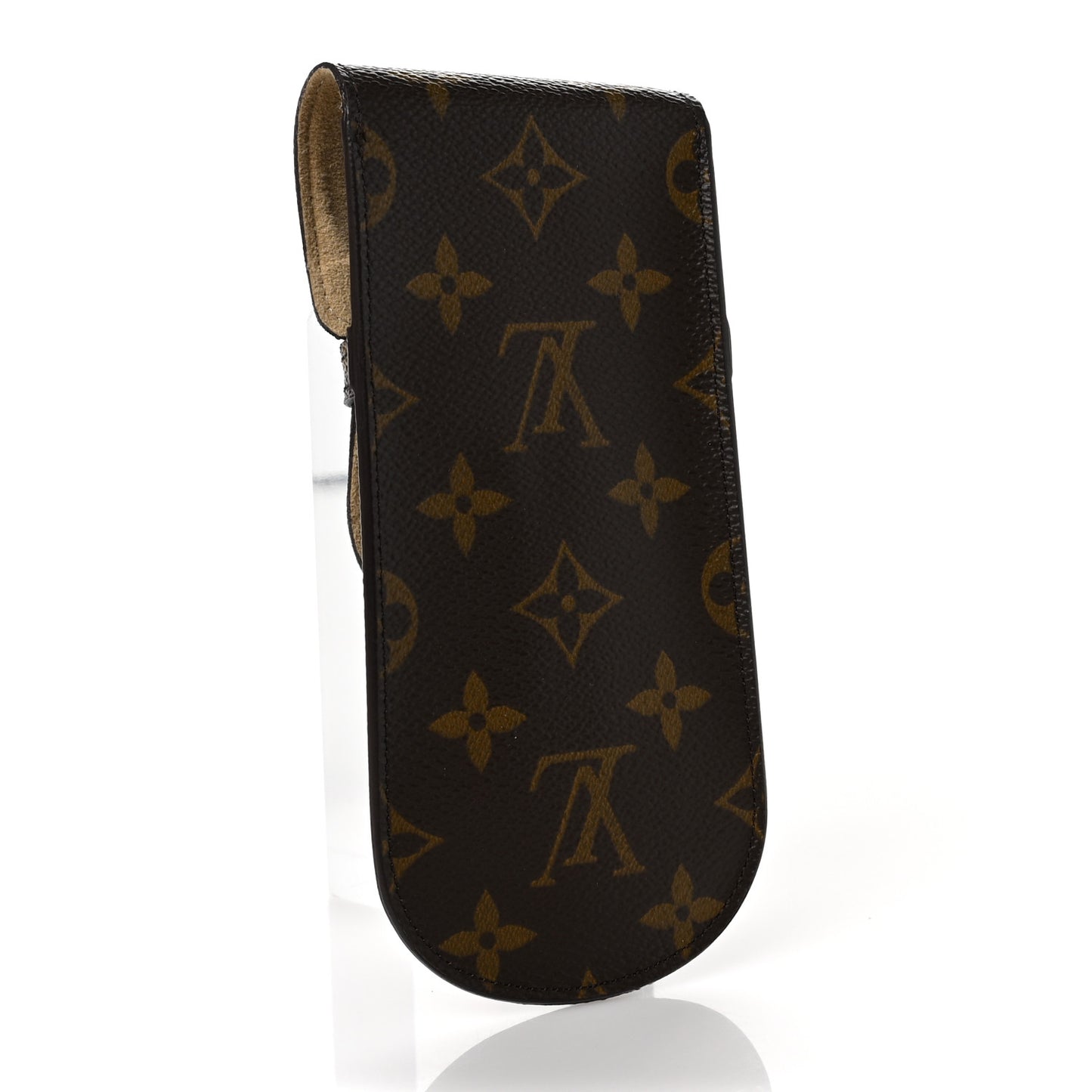 Monogram Glasses Sunglasses Case w Flap