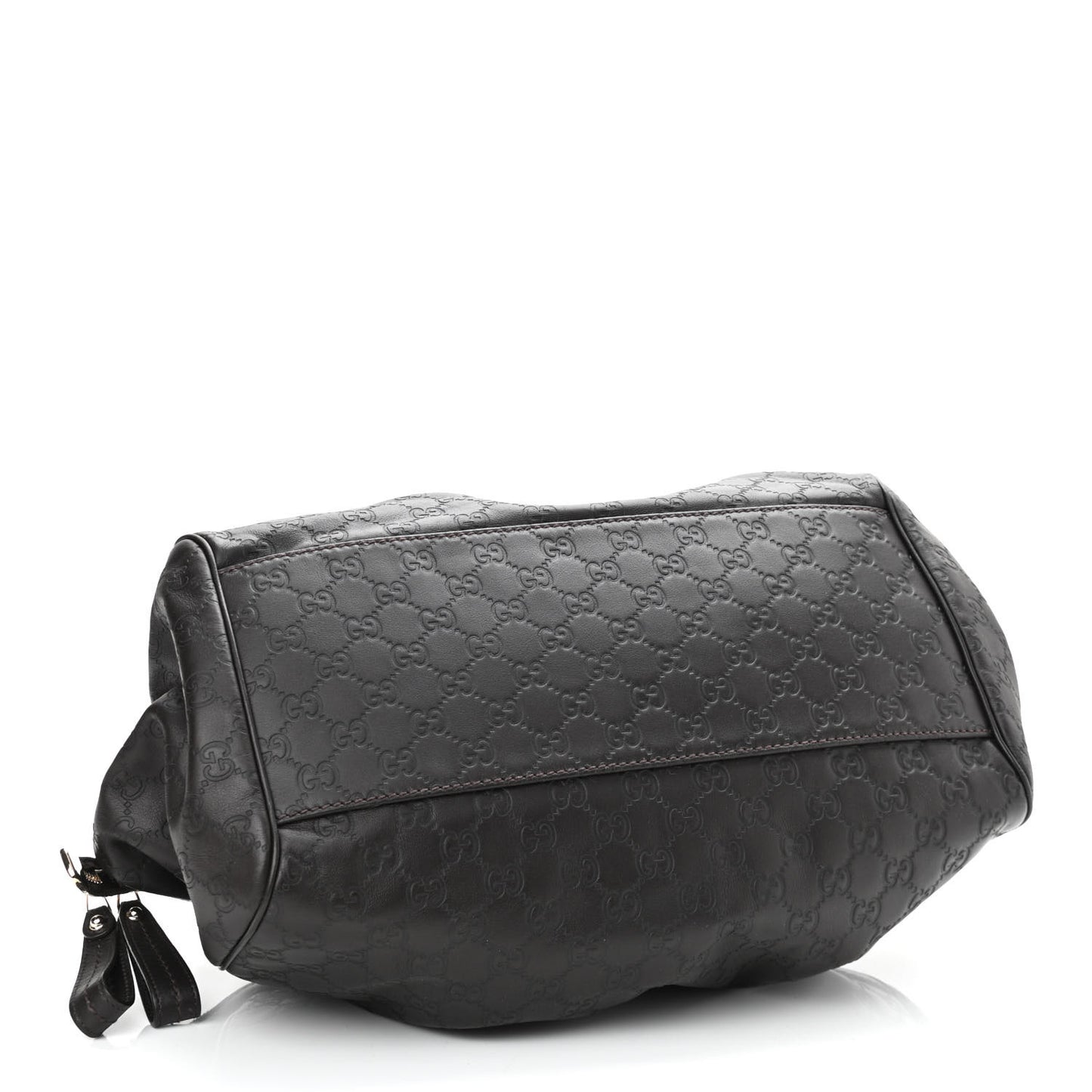 Guccissima Medium Sukey Boston Chocolate