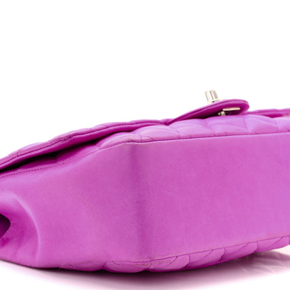 Chanel Lambskin Heart Valentine Medium Flap Fuchsia 9 of 10