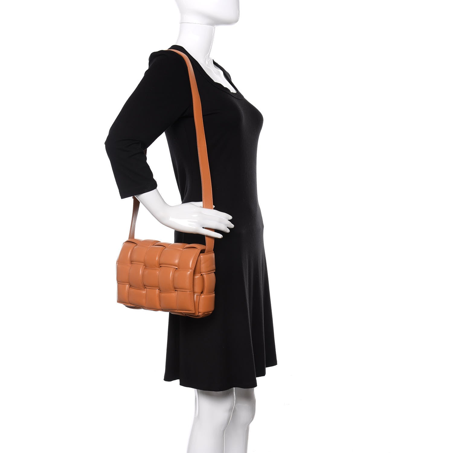 Bottega Veneta Nappa Maxi Intreccio Padded Cassette Crossbody Bag Clay 2 of 11