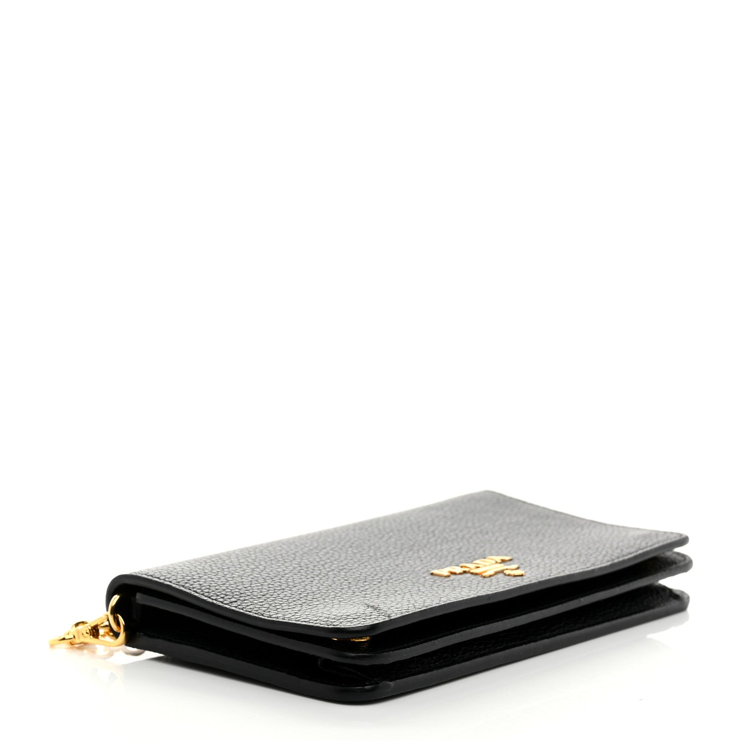 Prada Vitello Daino Mini Chain Bag Black 4 of 10
