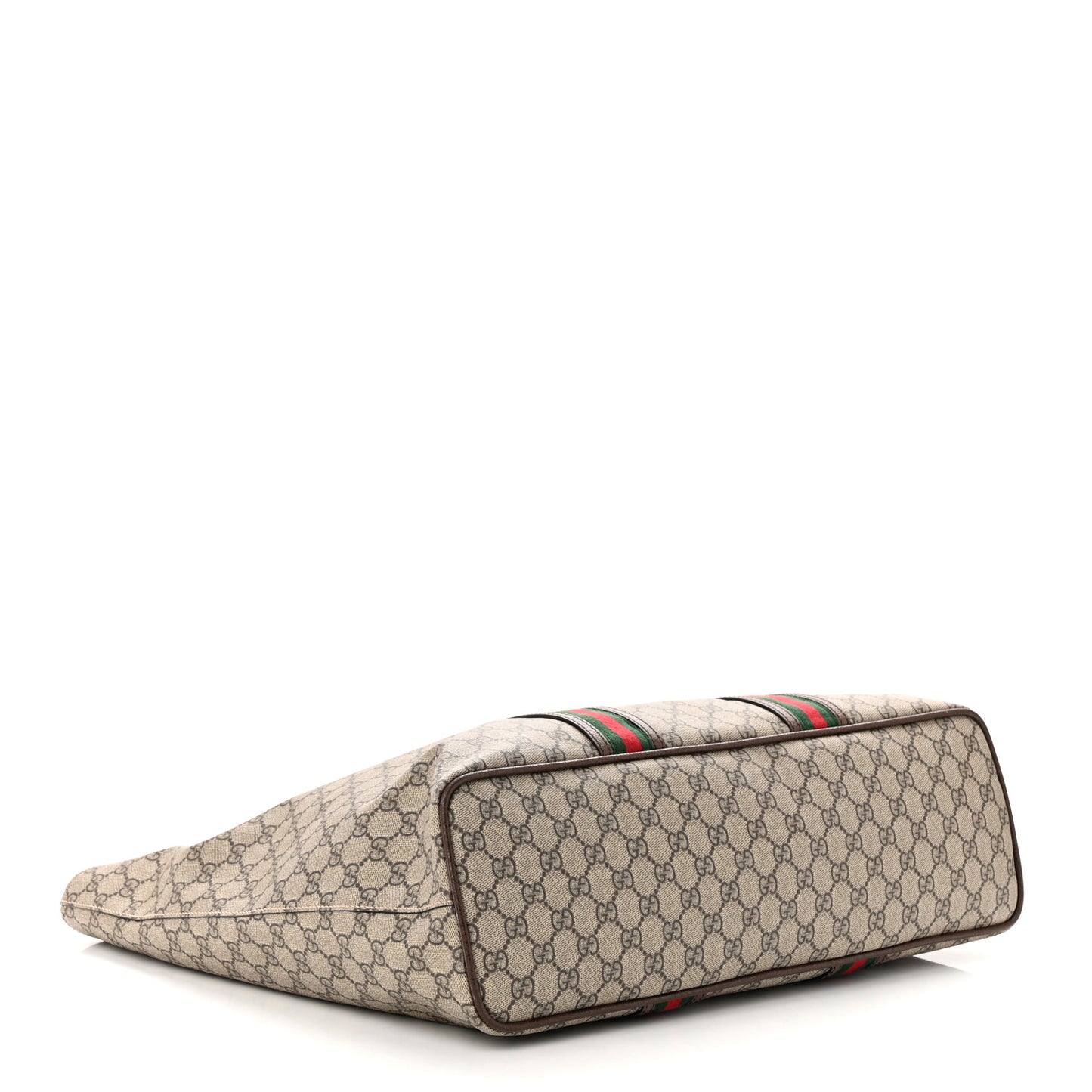 GG Supreme Monogram Web Neo Vintage Tote Beige New Acero Crop