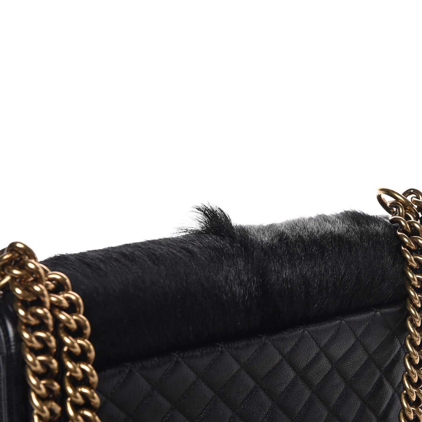 Goat Hair New Medium Celtic Boy Flap Black