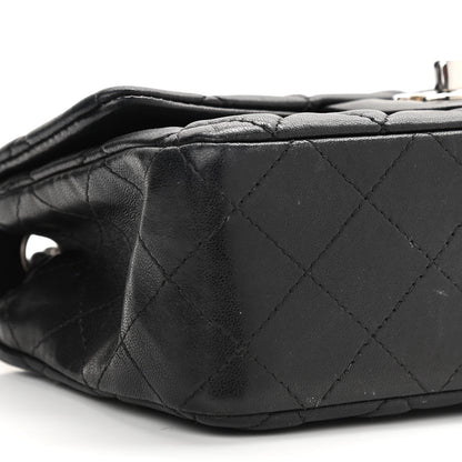 Chanel Lambskin Quilted Mini Rectangular Flap Black 5 of 10